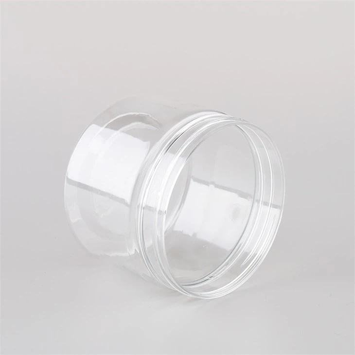 8oz Matt Black Plastic Jars Free Sample